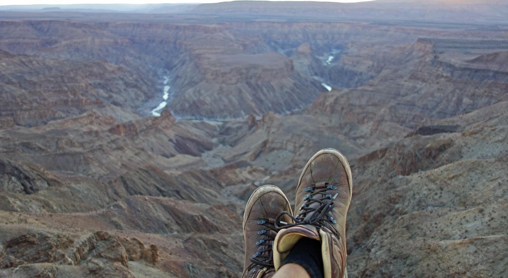 Blick auf den Fish River Canyon Blick auf den Fish River Canyon