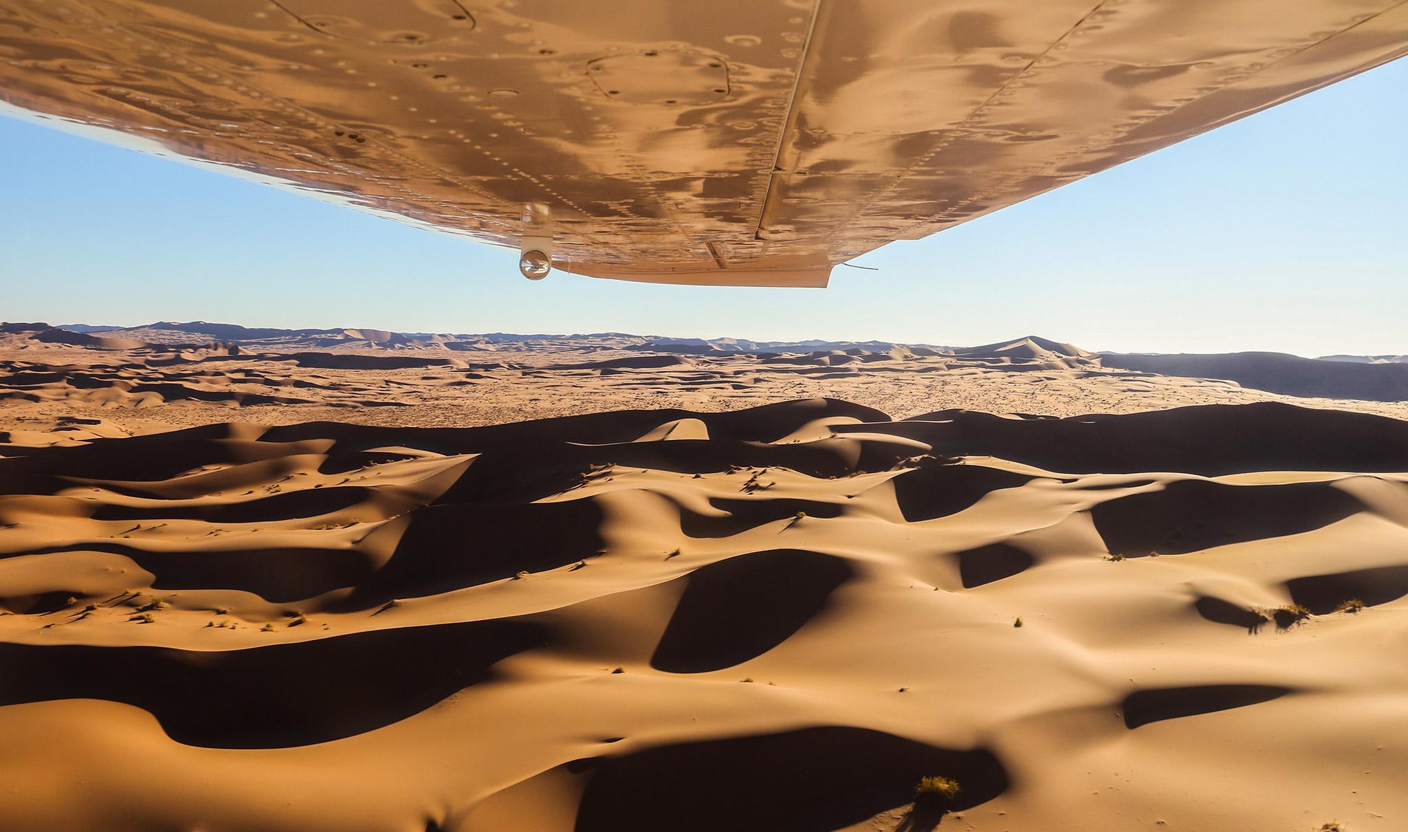 Scenic flight Namib Desert from Swakopmund