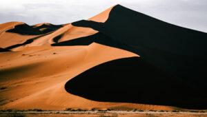 Hohe Sanddüne in Sossusvlei