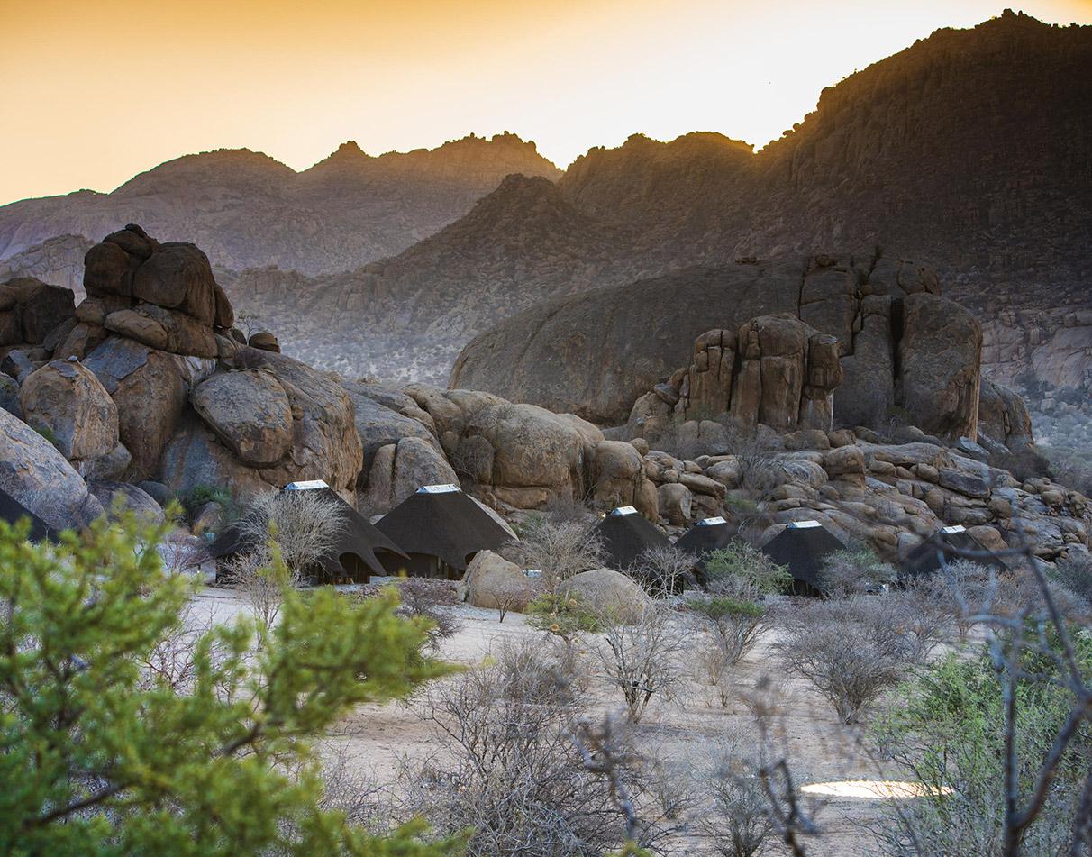 Ai Aiba Rock Paintings Lodge Namibia