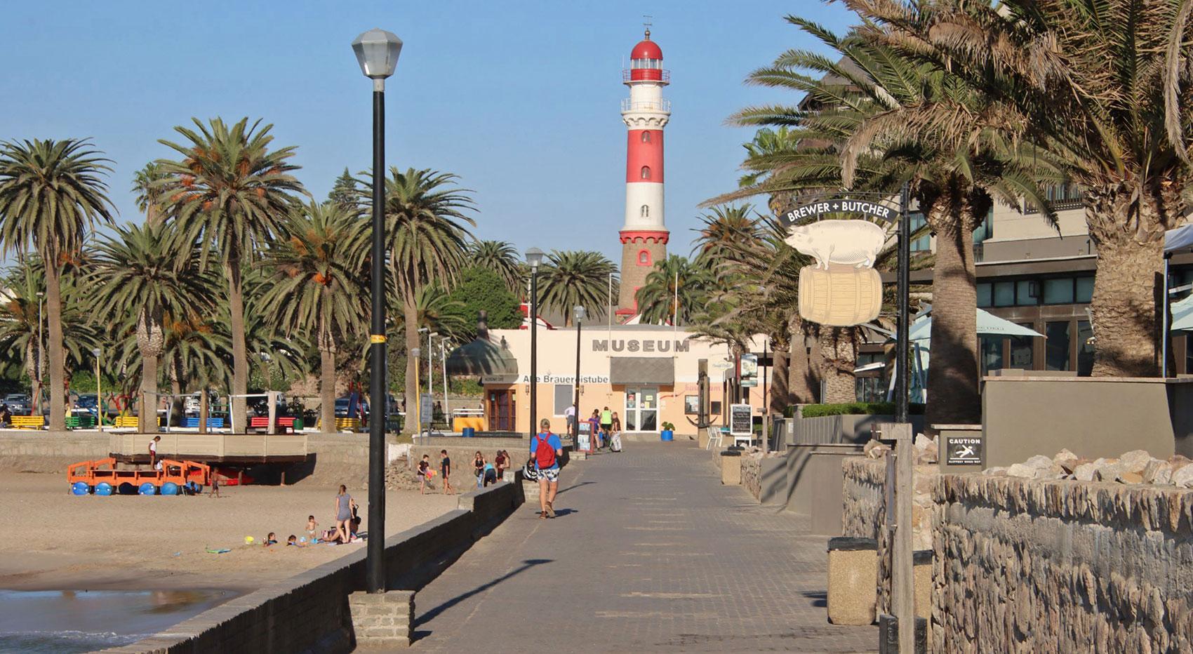 New promenade in Swakopmund