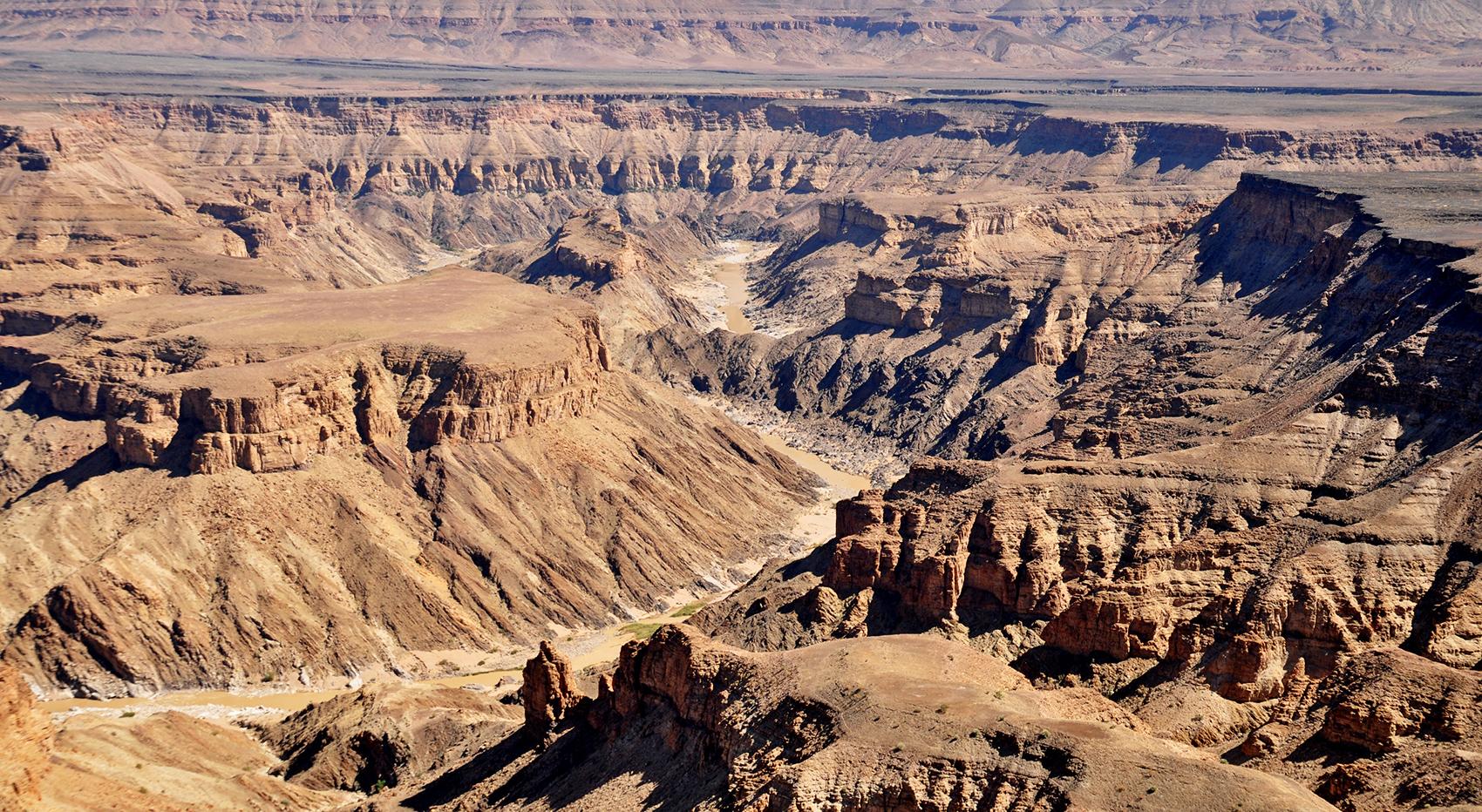 Ausblick in dern Fish River Canyon