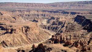 Ein Blick auf den Fish River Canyon, den zweitgrößten Canyon der Welt.