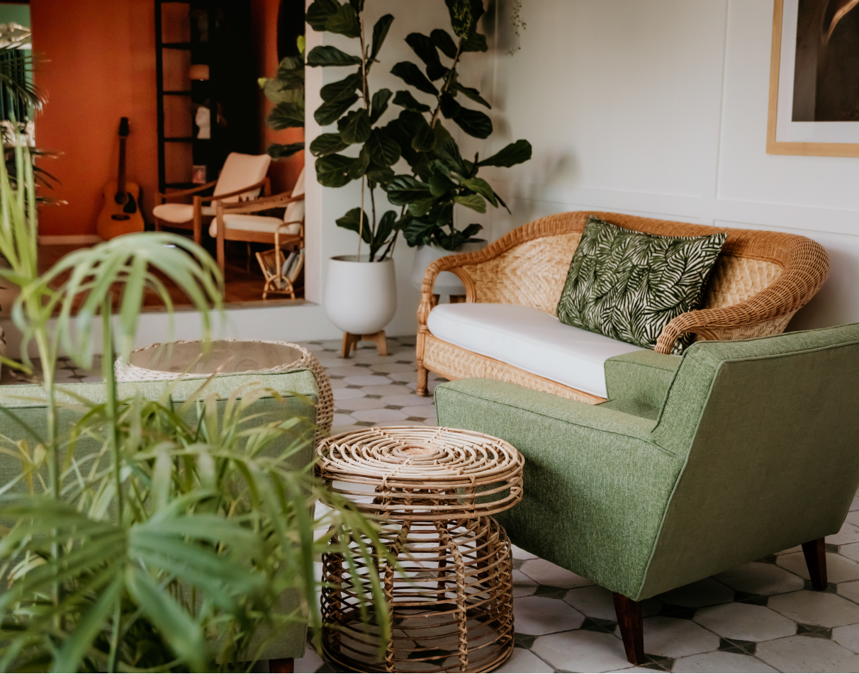 The charming accommodation at Fancy Fritz in Swakopmund, Namibia.