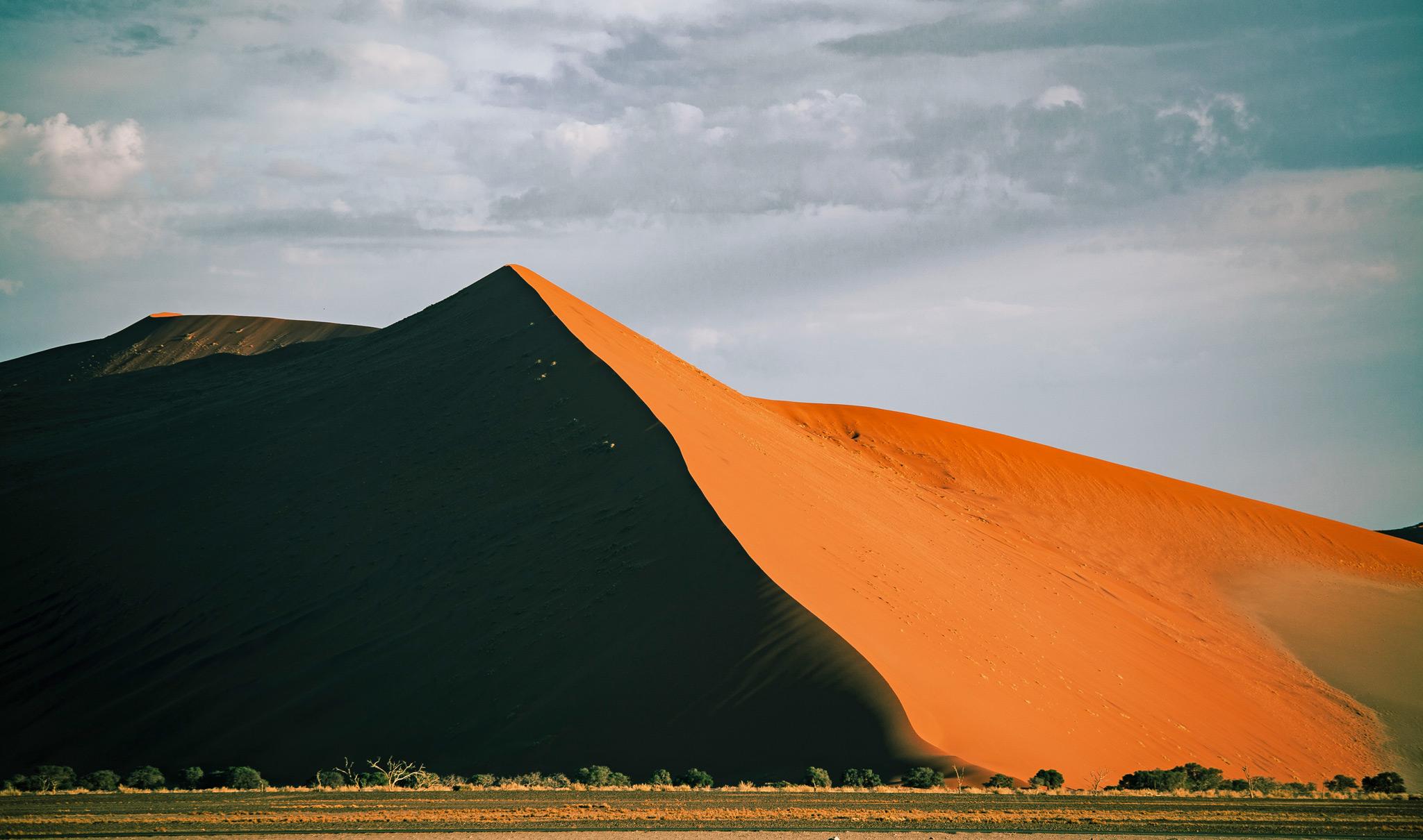A landscape of Sossusvlei.
