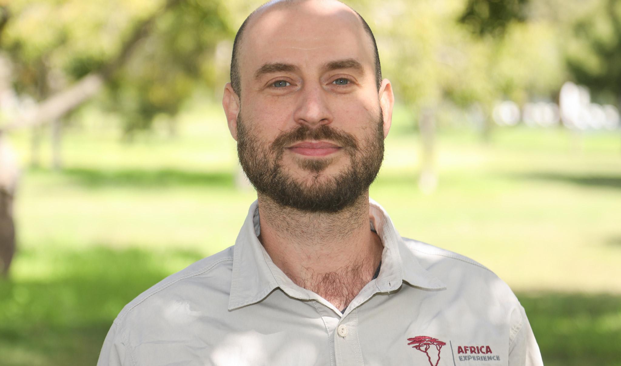A photo of Benjamin, General Manager of Namibia Experience.